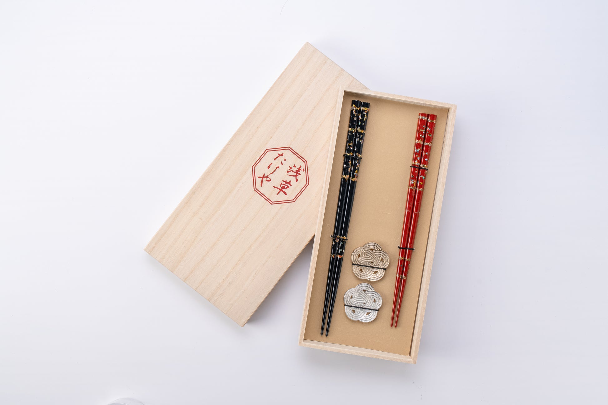 富士見桜 夫婦箸セット