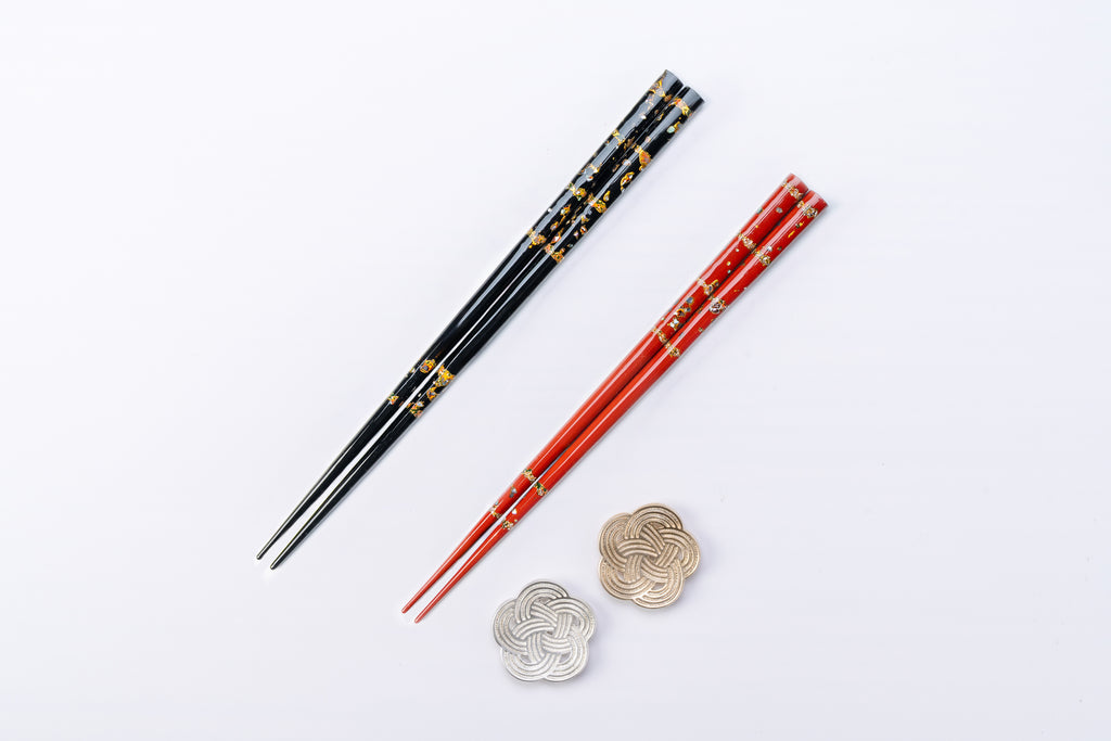 若狭塗 貝柱 夫婦箸セット　