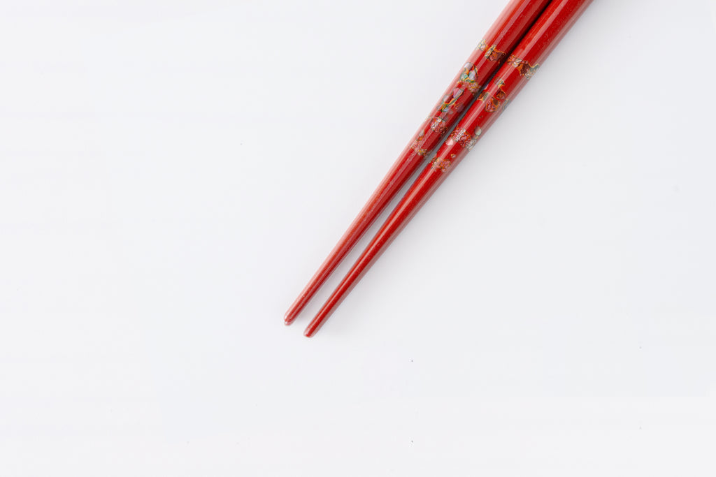 若狭塗 貝柱 夫婦箸セット　