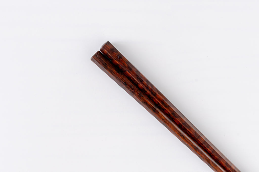 スネークウッド 八角形 夫婦箸セット