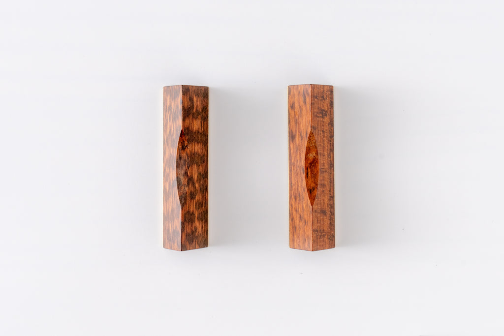 スネークウッド 八角形 夫婦箸セット