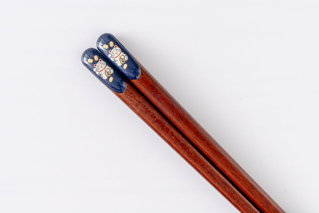 金座招き猫 夫婦箸セット