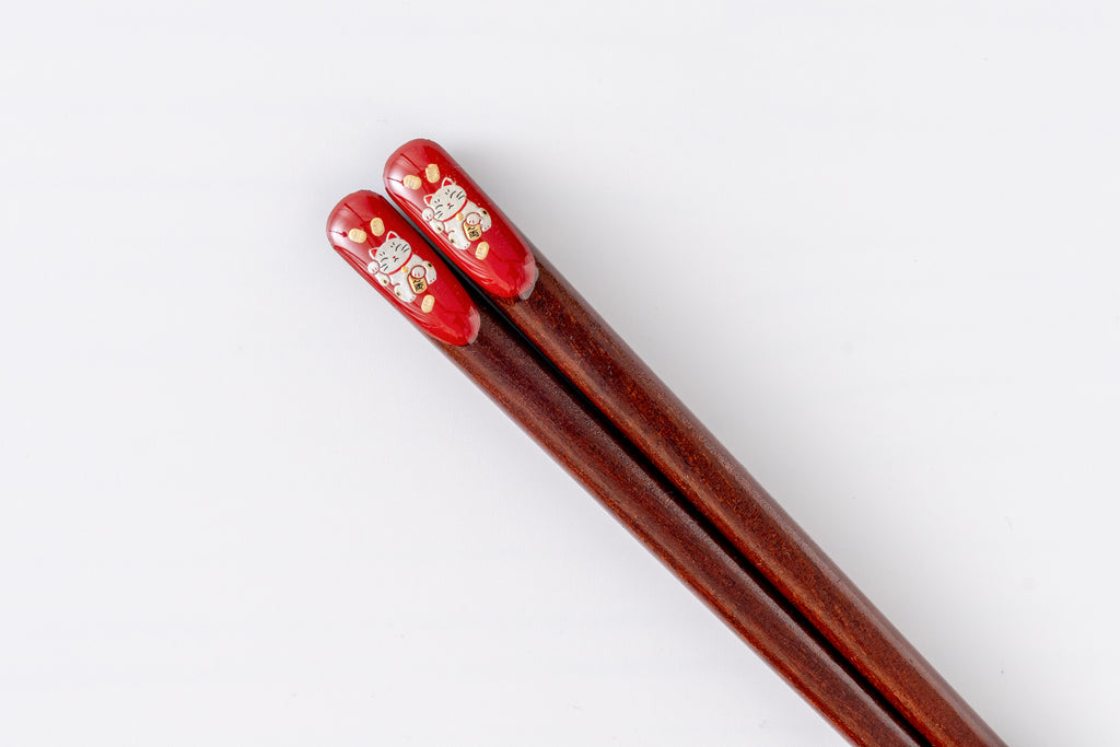 金座招き猫 夫婦箸セット