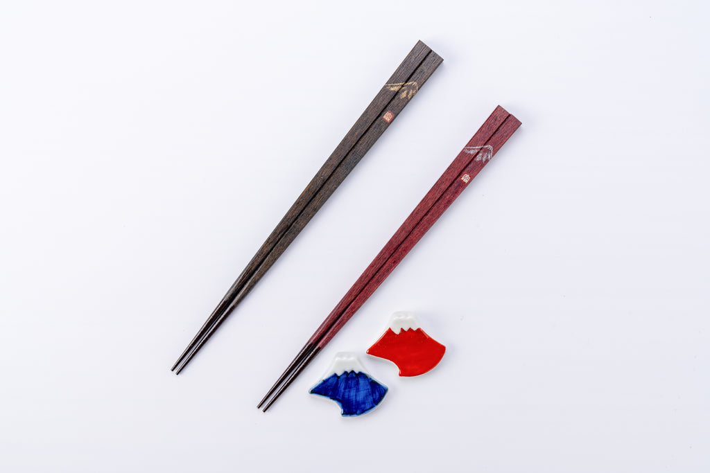 本摺富士山 夫婦箸セット