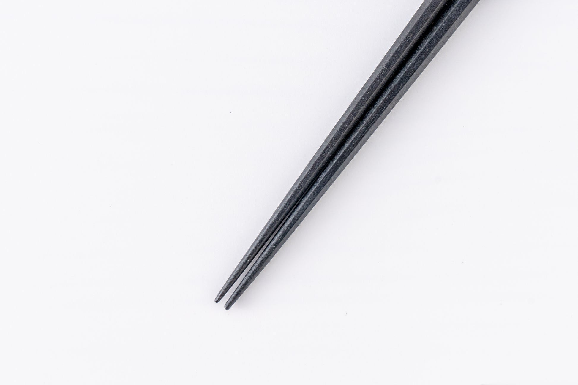 江戸木箸 八角形 縞黒檀 （大・中）単品