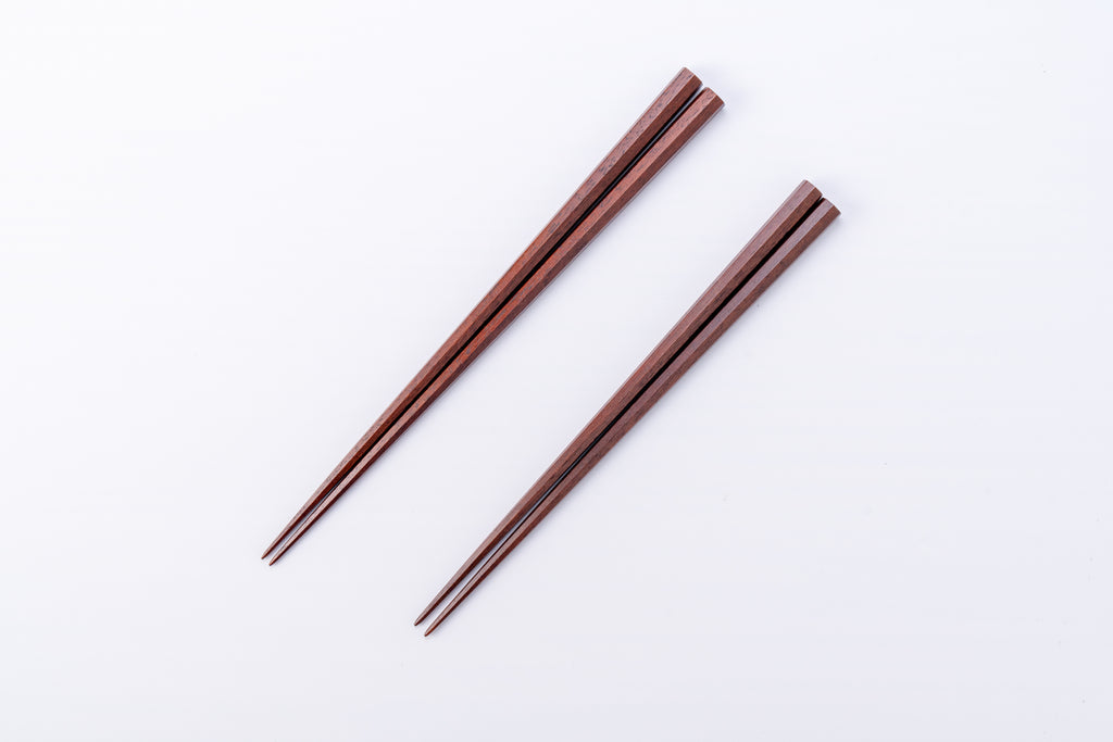 てつぼく 七角形 夫婦箸セット