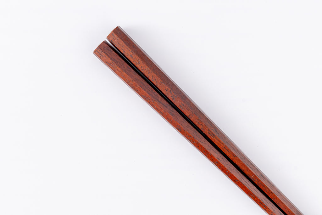 てつぼく 七角形 夫婦箸セット