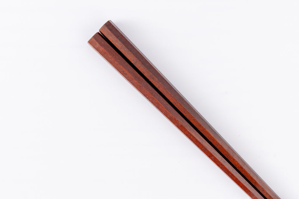 てつぼく 七角形 夫婦箸セット