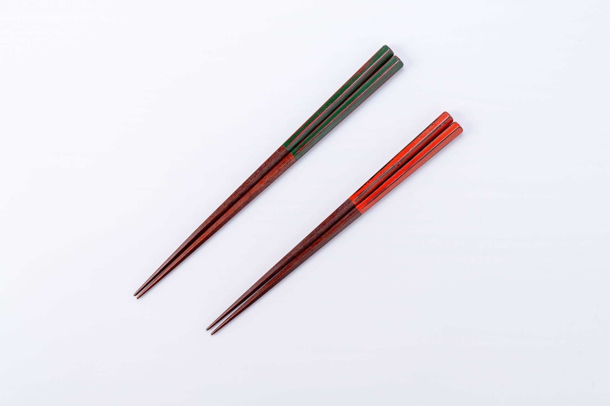 五角形 研ぎ出し 夫婦箸セット