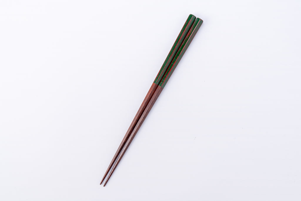 五角形 研ぎ出し 夫婦箸セット