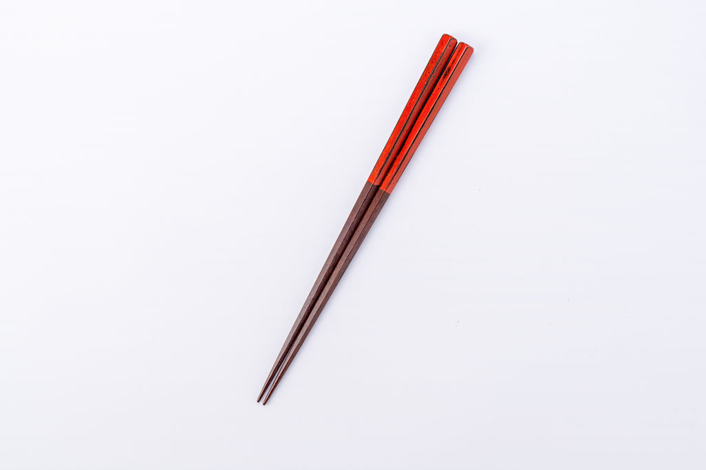 五角形 研ぎ出し 夫婦箸セット