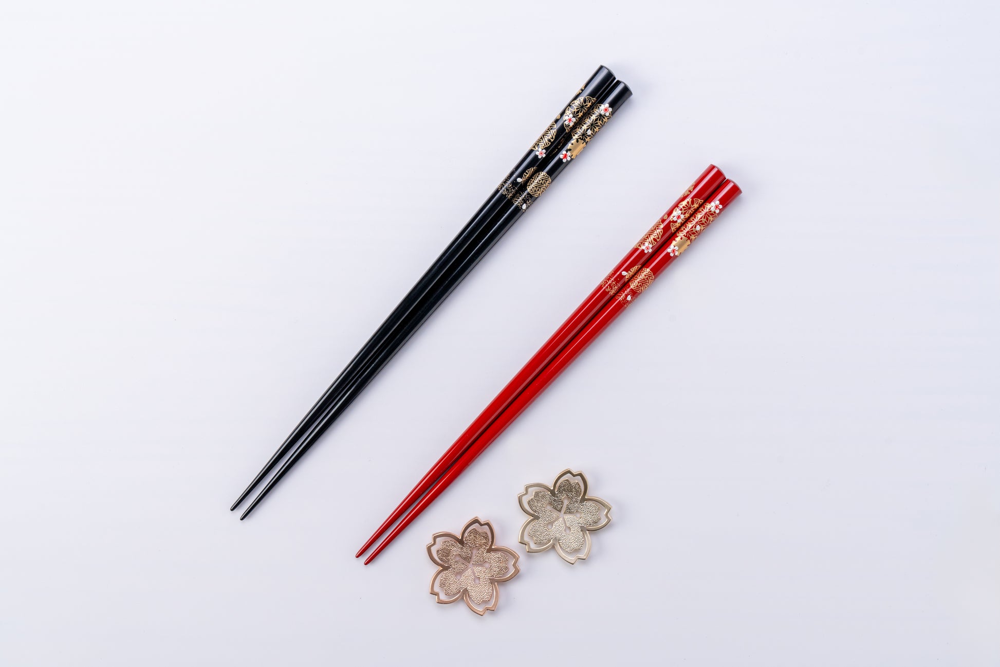 越前塗 花明かり 夫婦箸セット