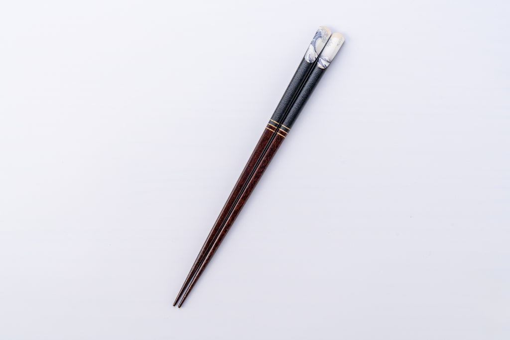 天削げ浪裏 夫婦箸セット