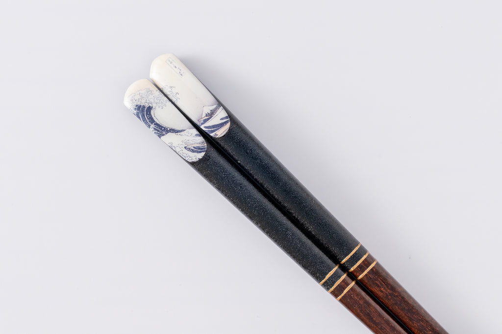 天削げ浪裏 夫婦箸セット