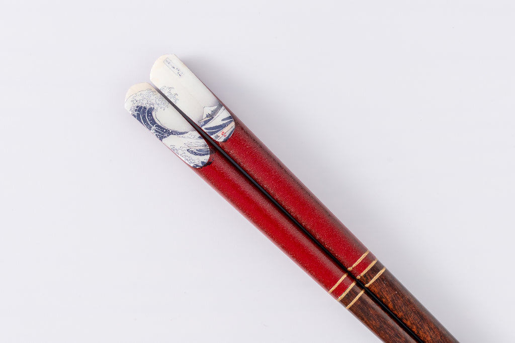 天削げ浪裏 夫婦箸セット