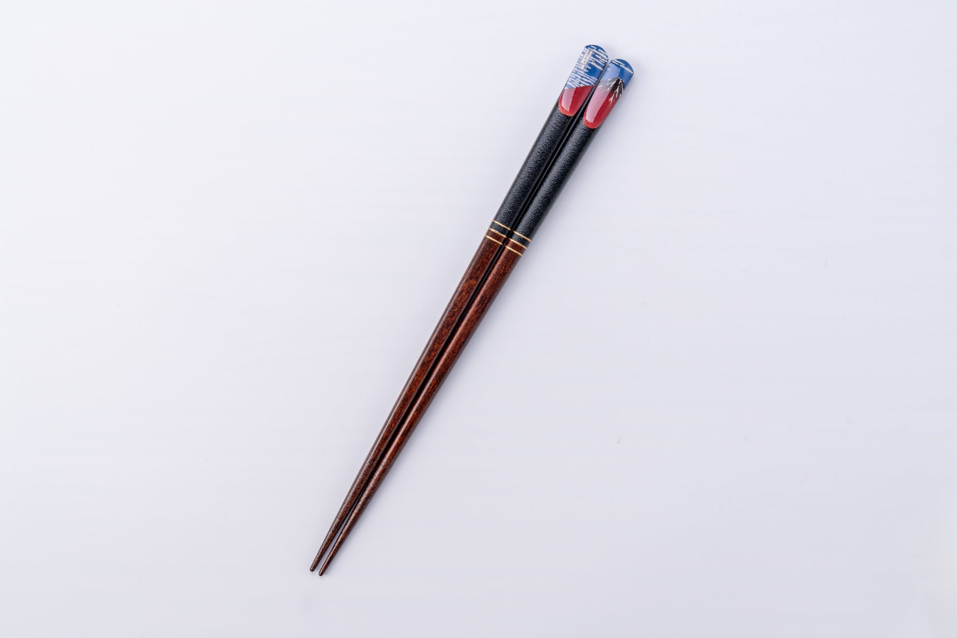 天削げ赤富士 （黒・赤）単品